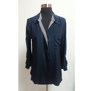 Diane von Furstenberg button up blouse